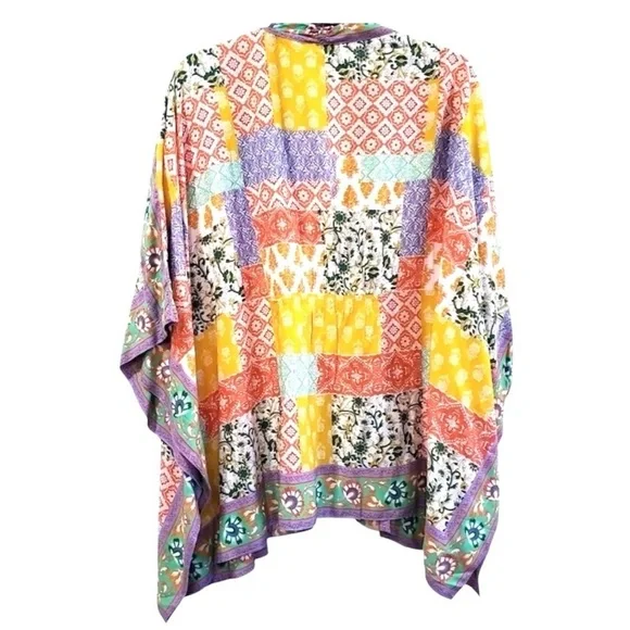Anthropologie Tolani Collection Raelyn Kimono
Bright Patchwork M - Picture 5 of 7